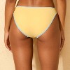 Women's Contrast Binding Low-Rise High Leg Medium Coverage Bikini Bottom - Wild Fable™ - 2 of 4
