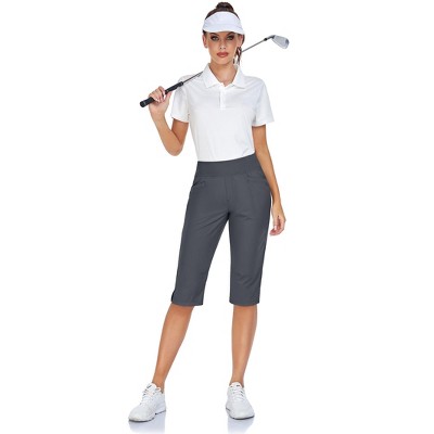 18" Dressy  Pants for Women High Waist Stretch Womens Golf s Pants for Summer with Pockets Work Casual