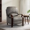 Alexandra Genuine Leather Manual Recliner | ARTFUL LIVING DESIGN - 2 of 4