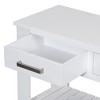 Dexmalle Stylish Entryway Console Table with 4 Drawers and 2 Shelves - 4 of 4