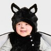 Infant and Toddler Bat Halloween Costume Pullover - Hyde and EEK! Boutique™ Black - 3 of 3