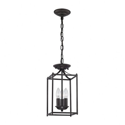 Oil Rubbed Bronze Mini Globe Glass Pendant Light