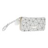 Unique Bargains Triangle Double Zipspers Coin Purse Wallet 1 Pc - 3 of 4