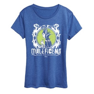 Women's - Disney - Maleficent Punk Short Sleeve Graphic T-Shirt - 1 of 4