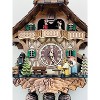 Eight Day Mechanical Musical Cuckoo Clock With 15 Inch Height Moving Waterwheel By River City Clocks - 2 of 4
