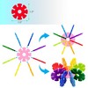 PICASSO-TILES 108 PC Rainbow Interlocking Plastic Disc, Building Chip Blocks Toy Set for Toddlers, Boys & Girls 3+ - 4 of 4