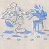 Boys' - Disney - Mickey Mouse & Puppy Paint Prints Graphic Long Sleeve Fleece Sweatshirt - 2 of 4