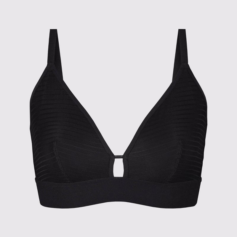 All.You. LIVELY Women's Busty Stripe Mesh Bralette, 4 of 5