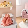 Plush Security Blanket - Pink Dino - Cloud Island™ - 2 of 3