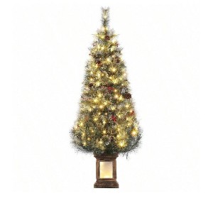 Green 629830091233 Box Christmas Light Tree Decoration Ornaments Boxes for Holiday Decor - 1 of 4