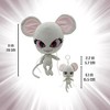 Miraculous Ladybug Kwami Plush Kit, Mon Ami, 9-Inch Plush with Resin Eyes and Lifesize 5-Inch Stuffed Toy with Matching Backpack Keychain - 4 of 4