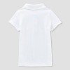 Girls' Adaptive Short Sleeve Uniform Polo Shirt - Cat & Jack™ - 2 of 3