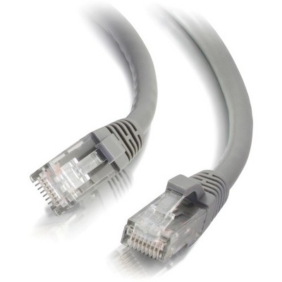 C2G 3ft Cat6 Snagless Unshielded (UTP) Network Patch Ethernet Cable - Gray - Category 6 for Network Device - RJ-45 Male - RJ-45 Male - 3ft - Gray
