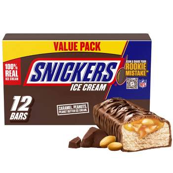 Snickers Ice Cream Bars - 12ct/24oz