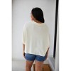 Women's Brianna Boxy Crop Top - Hailey & Co - 4 of 4