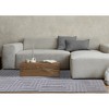 Rug Branch Modern Geometric, Tonal/Solid Blue Indoor Area Rug - 2 of 4