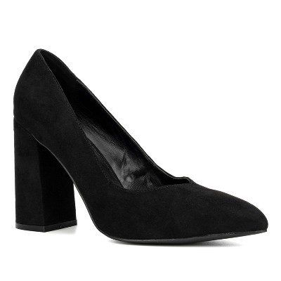 Fashion To Figure Women's Penelope Block Heels - Wide Width