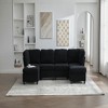 Resenkos U-Shaped 6-Seat Sectional, Configurable Modular Couch with Chaise and Storage Ottoman, - 2 of 4