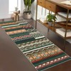 Washable Modern Geometric Patchworked Area Rugs, Soft Non Slip Contemporary Floor Carpet for Home Office - 3 of 4