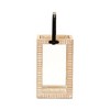 Cheung's Abner Ridge Patterned Wood Lantern & Handle - Small - 4 of 4