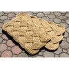 Entryways 24"x36" Large Knot-ical Handwoven Rectangular Indoor/Outdoor Doormat Brown - 4 of 4