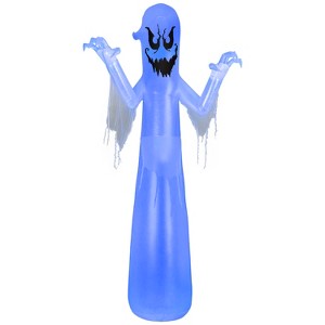 Gemmy Giant Airblown Inflatable Scary Ghost with Flickering Light, 12 ft Tall, Multi - 1 of 4