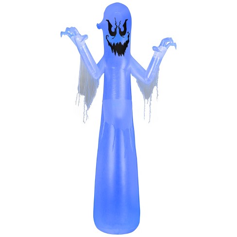 Gemmy Giant Airblown Inflatable Scary Ghost With Flickering Light, 12 ...