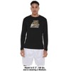 Bryant University Adult Sport Long Sleeve Shirt Primary Logo, Athletic Heather - 3 of 4