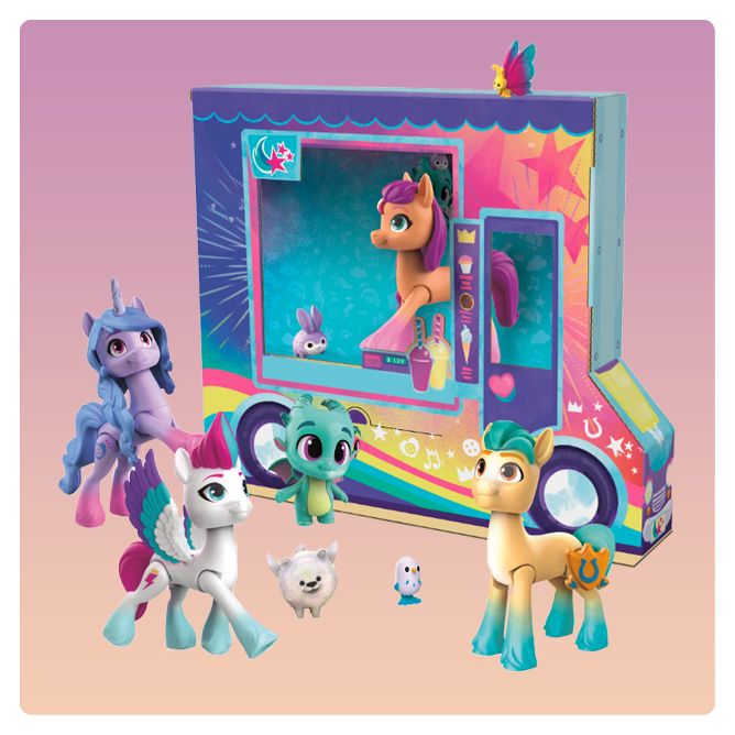  My Little Pony Mini World Magic Meet The Minis Collection Set  with 22 Figures, for Kids Ages 5 and Up ( Exclusive) : Toys & Games