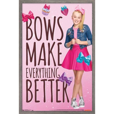 Trends International JoJo Siwa - Bows Framed Wall Poster Prints