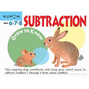 Subtraction - (Grow to Know Workbooks) (Paperback) - 1 of 1