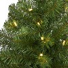 4ft. Fir Artificial Christmas Tree with 100 Clear Lights and 223 Branches – Petite Holiday X-Mas Decoration - 3 of 4