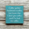 Slickblue Funny Sister Quote Wood Sign – Rustic Knotty Pine Wall or Shelf Decor, 7x7 Inches, Color Options - 3 of 3