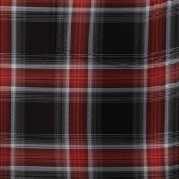 black plaid
