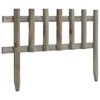vidaXL Lawn Edgings 10 pcs Firwood 14.4' - 3 of 4