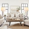 Boersma Table Lamps for Nightstand Set of 2, Bedside Lamp with Dual USB Charging Ports, Decor Table Lamps with White Fabric Lampshade for Living Room - 2 of 4