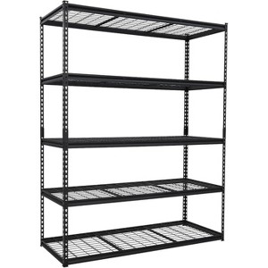 Mental Garage Shelving, 5 Tier Adjustable Storage Shelves, 2500lbs Load Capacity for Garage, Basement, Warehouse - 1 of 4