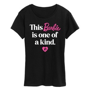 Women's - Barbie - This Barbie Is One Of A Kind-Womens Women'S Short Sleeve Graphic T-Shirt Short Sleeve Graphic T-Shirt - 1 of 4