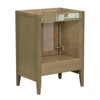 ChicFurnit Bathroom Vanities 24 Inch Bathroom Cabinet Base with Rattan Doors and Drawer for Bathroom, Brown, 23.6"*17.7"*33.03" - 2 of 4