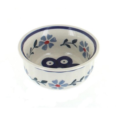 Blue Rose Polish Pottery Blue Violet Small Bowl