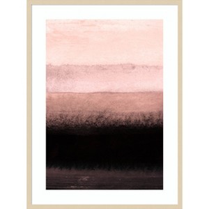 Amanti Art Shades of Pink by Iris Lehnhardt Wood Framed Wall Art Print - 1 of 4