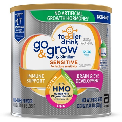 Go Grow Sensitive By Similac Toddler Drink Non Gmo Formula Powder 23 3oz Target