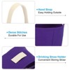Unique Bargains Reusable Portable Canvas Coffee Cup Sleeve for Hiking 3 Pcs - 4 of 4