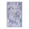 SKRAN Moroccan Trellis Washable Small Area Rug, Area Rug for Bedroom Living Room, Non-Slip Oriental Accent Throw Carpet - 4 of 4