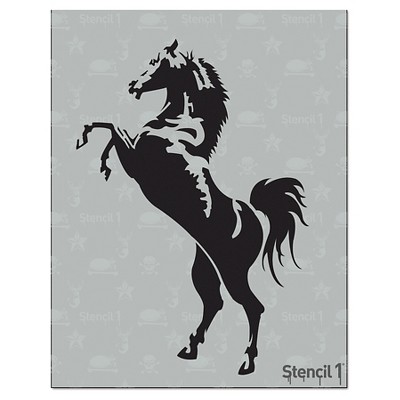 Stencil1 Stallion - Stencil 8.5" x 11"