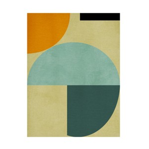 Trademark Fine Art - Ana Rut Bre Rainbow Plus Shapes3 Canvas Art - 1 of 4
