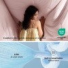 Cooling Blankets for Hot Sleepers Summer Blanket Cold and Lightweight Gift for Night Sweats Ice Cooled Breathable Comforter for Bed - 3 of 4