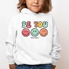 The Juniper Shop SmileyWorld Be You Groovy Toddler Hoodie - 3 of 4