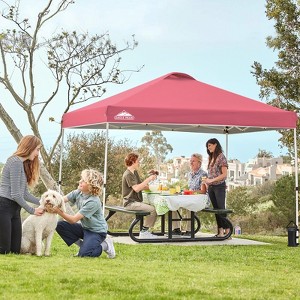 EAGLE PEAK 10x10 Pop Up Canopy Instant Tent w/ 4 Weight Bags - 1 of 4