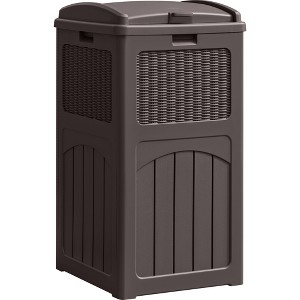 LACOO Outdoor  Resin Hideaway Trash Can - 1 of 4